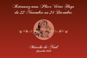Marché de Noël du 22/11 au 24/12 - Grenoble place Victor Hugo